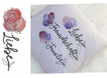 Stickserie - Rose Liebe